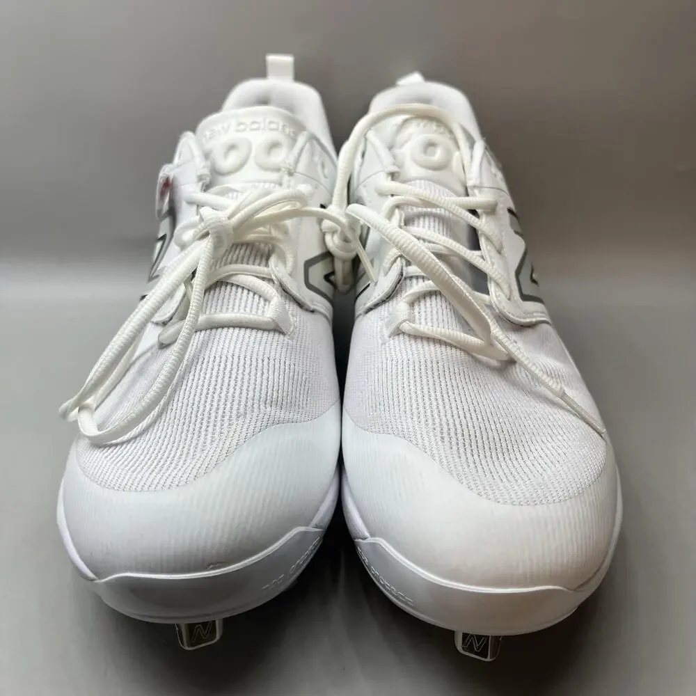 New Balance 3000 V6 Metal Baseball Cleats Men Size 13 2E White Comfort Shoes NEW